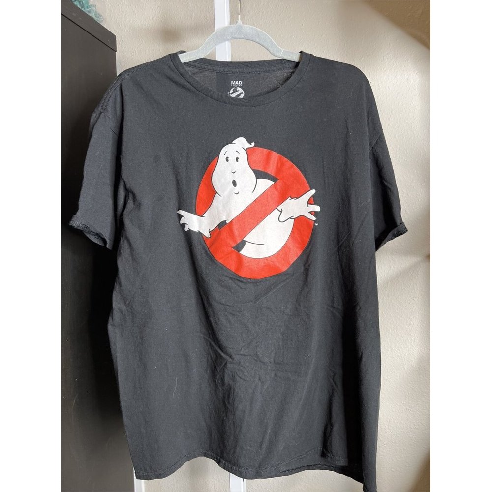 Mens Y2K Who You Gonna Call Ghostbusters Movie Promo‎ Shirt Size xl